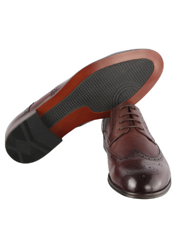 Коричневые мужские классические туфли 196241 Buts на шнурках