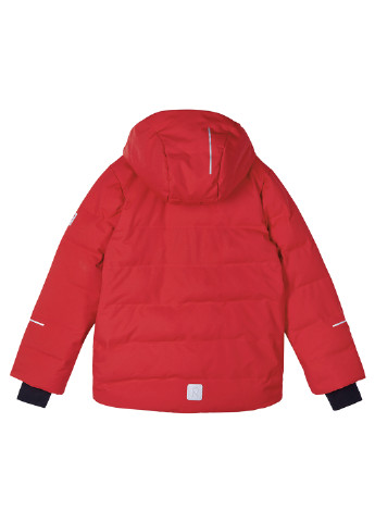Красная зимняя куртка пуховая Reima Vaattunki