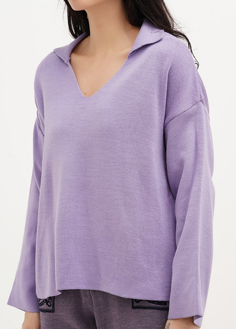 Сиреневый демисезонный пуловер пуловер Vicolo