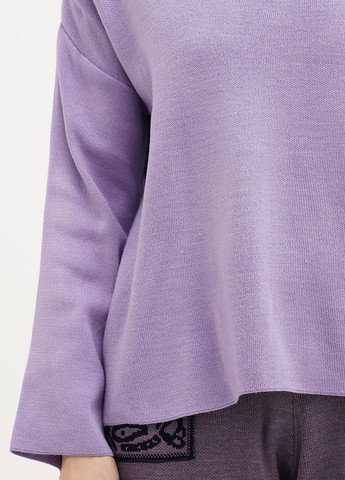 Сиреневый демисезонный пуловер пуловер Vicolo