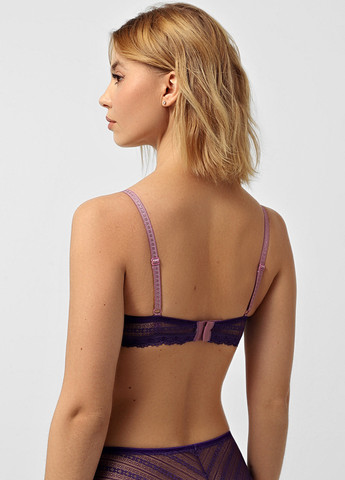 Фиолетовый триэнджел бюстгальтер Sambario без косточек полиамид