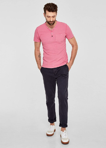 Розовая футболка S.Oliver