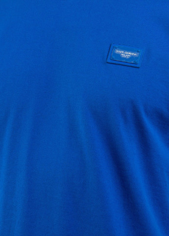 Синяя футболка DOLCE&GABBANA