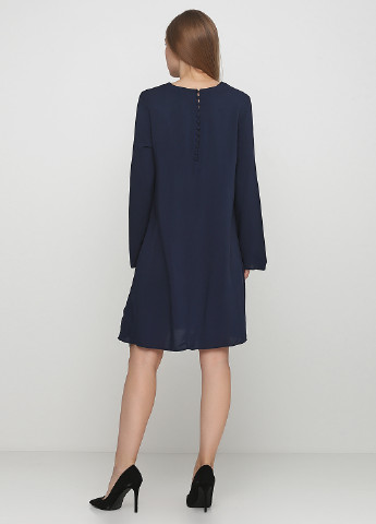 Темно-синее кэжуал платье H&M