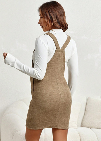 Комбинированный демисезонный комплект для беременных (сарафан, гольф) SHEIN