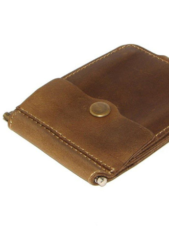 Зажим для денег DNK Зажим-H мелочь col.G оливковый DNK Leather (253933543)