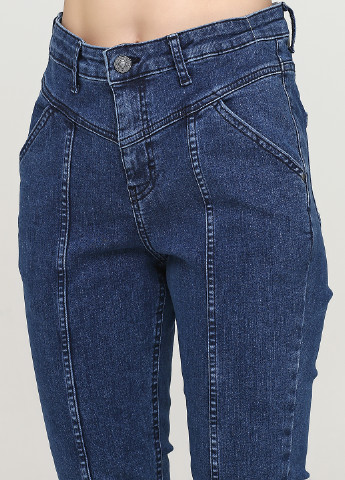 Джинси C&A завужені однотонні сині джинсові бавовна