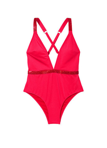 Рожевий літній купальник суцільний, пландж Victoria's Secret