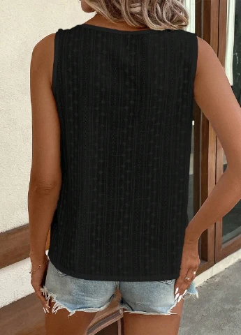 Чёрная блуза SHEIN