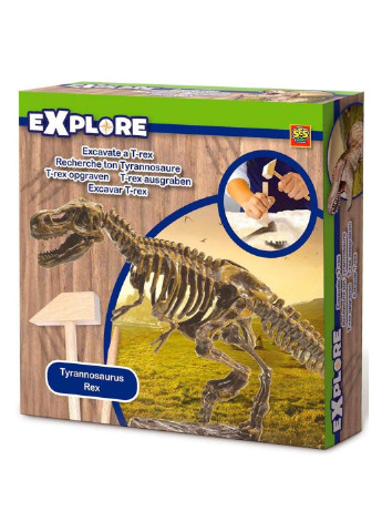 Набор для экспериментов Исследователь Раскопки скелета Тираннозавра Ses (252418393)