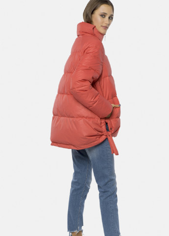 Оранжево-красная зимняя куртка MR 520