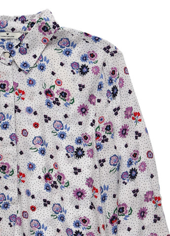 Белая блуза Tom Tailor