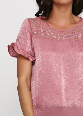 Розовая летняя блуза Miami by Francesca's