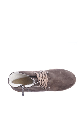 Осенние ботинки Injers со шнуровкой из натуральной замши