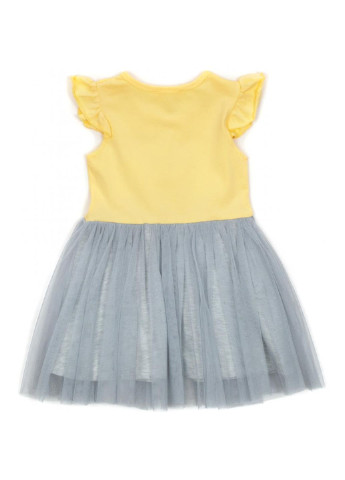 Жёлтое платье с котиками (14368-86g-yellow) Breeze (251326520)