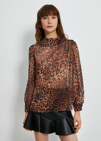 Коричнева блуза KOTON