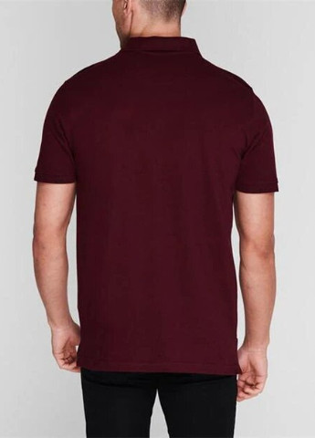 Темно-бордовая футболка-поло для мужчин Pierre Cardin в полоску