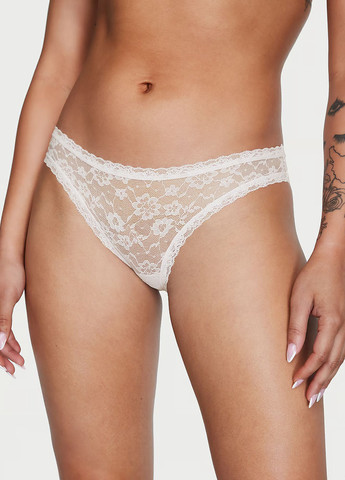 Молочний демісезонний комплект (бюстгальтер, трусики) Victoria's Secret