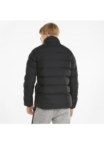 Чорна демісезонна куртка warmcell lightweight men's jacket Puma