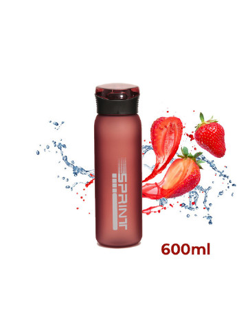 Бутылка для воды спортивная 600 мл. Casno красная