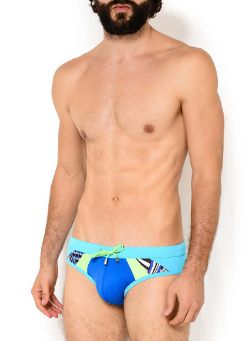 Мужские голубые пляжные плавки ES Collection