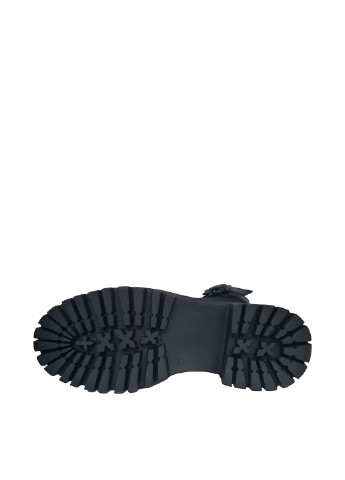 Зимние ботинки берцы Egga со шнуровкой, с пряжкой из натуральной замши