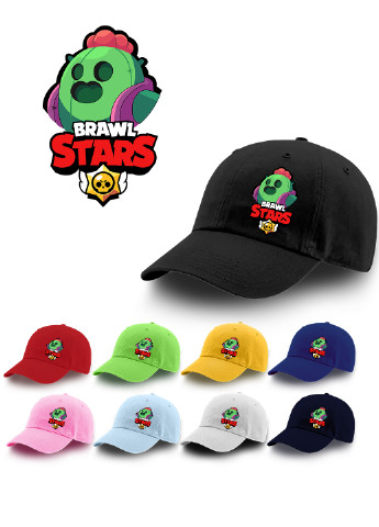 Кепка Спайк Бравл Старс (Spike Brawl Stars) (9273-1030) MobiPrint (216961714)