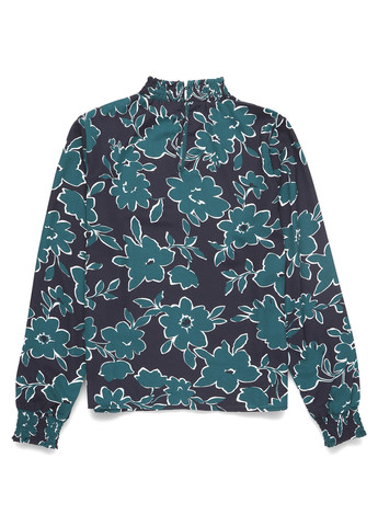 Тёмно-синяя блуза Vila