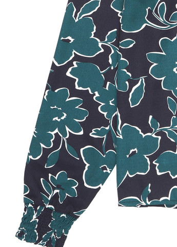 Тёмно-синяя блуза Vila