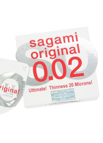 Презерватив полиуретановый 1 шт. Sagami (256419022)