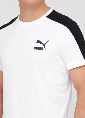 Белая футболка Puma Iconic T7 Tee