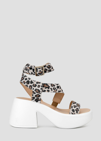 Комбинированные босоножки Viscala с ремешком с белой подошвой