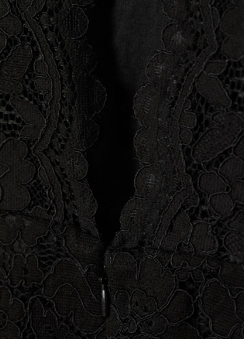 Чорна кежуал сукня H&M однотонна