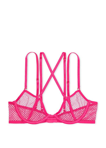 Розовый демисезонный комплект (бюстгальтер, трусики) Victoria's Secret