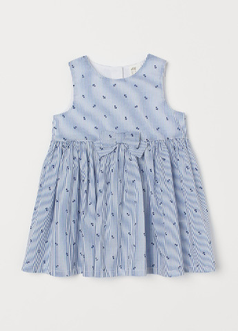 Голубое платье H&M (224160210)