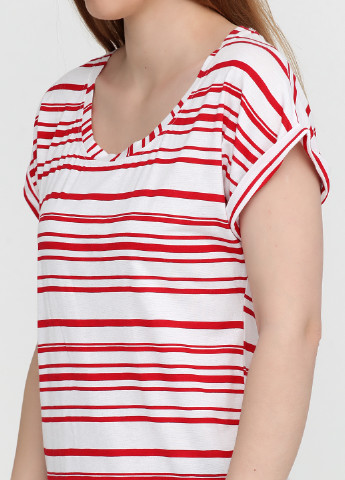 Красная всесезон футболка с коротким рукавом Senti