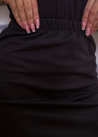 Черная кэжуал однотонная юбка Ager карандаш