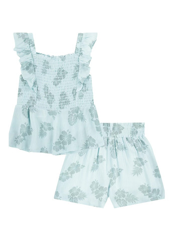 Бірюзовий літній комплект (майка, шорти) Levi's