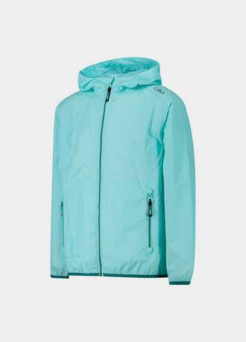 Світло-блакитна демісезонна вітровка CMP G JACKET RAIN FIX HOOD