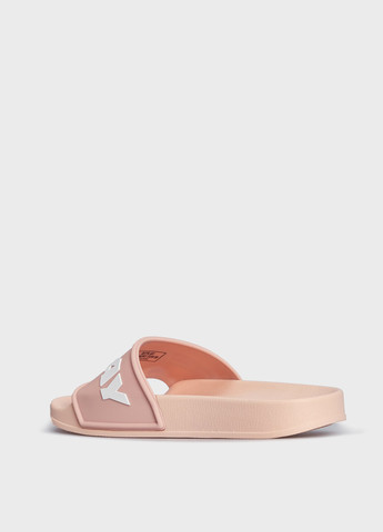 Пудровые шлепанцы Replay с логотипом