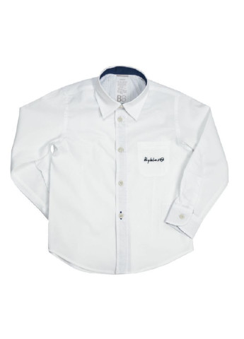 Белая кэжуал рубашка Byblos с длинным рукавом