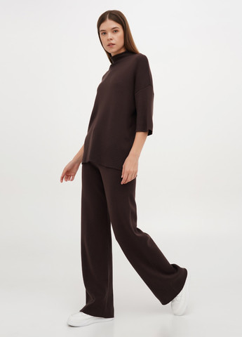 Темно-коричневый демисезонный свитер ESSME