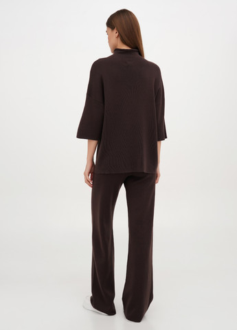 Темно-коричневый демисезонный свитер ESSME