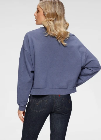 Синий свитшот Levi's (250564571)
