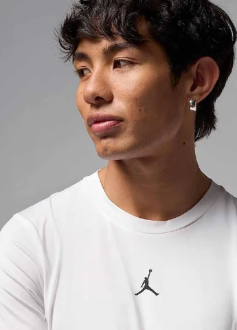Термолонгслив HQ8683-100 Jordan Dri-Fit White (367208570)