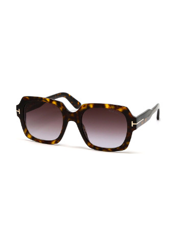 Сонцезахисні окуляри Tom Ford однотонні коричневі