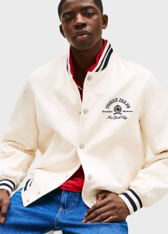 Бомбер Tommy Jeans на кнопках (347656215)