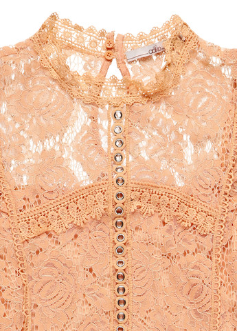 Персиковое кэжуал, вечернее платье силуэтная Aaiko однотонное