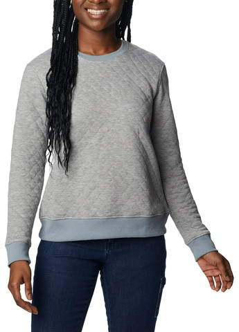 Сірий світшот Columbia меланж без декору (325000181)