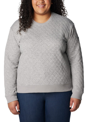 Сірий світшот Columbia меланж без декору (325000181)